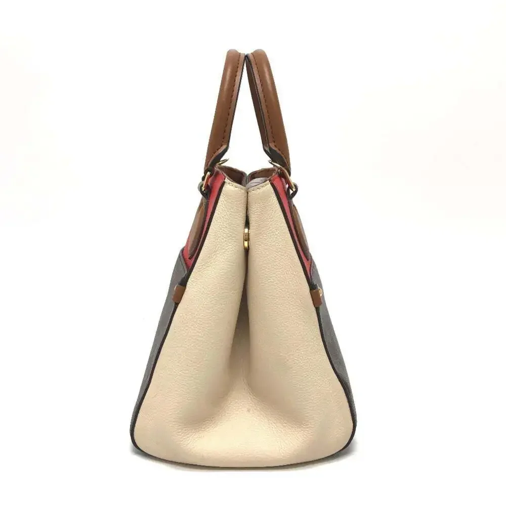 LOUIS VUITTON Brown Monogram Canvas Tote Bag
